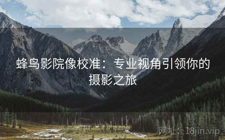 蜂鸟影院像校准：专业视角引领你的摄影之旅