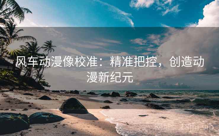 风车动漫像校准:精准把控,创造动漫新纪元